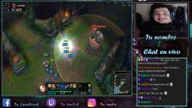 Vendo Overlay de league of legends (ekko) sencillo, USD 1.00