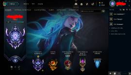 Cuenta LoL Diamante 4 +600k Puntos De Maestría Katarina (LAS), USD 200.00