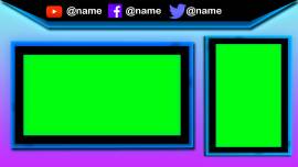 Vendo Overlays para Twitch basico , USD 5.00