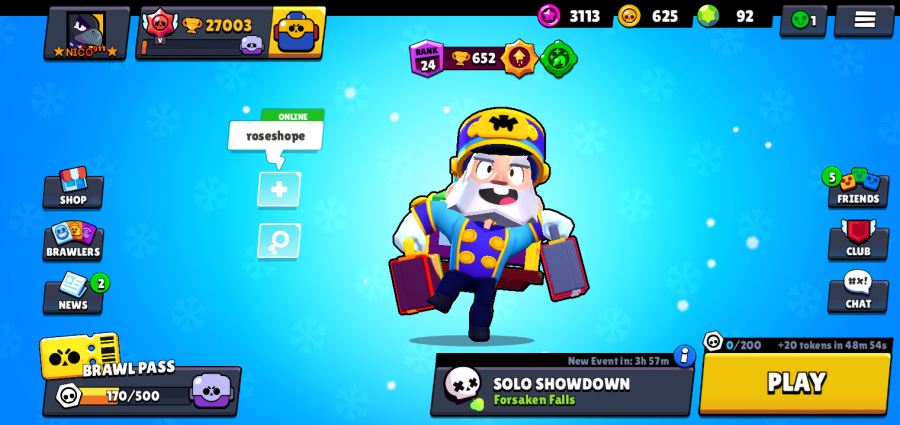 Cuenta De Brawl Stars Maxeada Con Skins Y Todos Los Pases 500 - transferir cuenta brawl stars