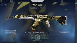 VENTA DE CUENTA VALORANT CON SKINS DE CHAMPIONS servidor LAN*, USD 35.00