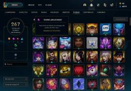 Cuenta LAN nivel 293 l 90 skins l 151 campeones desbloqueados, USD 70.00