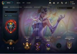 Cuenta LAN nivel 293 l 90 skins l 151 campeones desbloqueados, USD 70.00