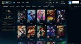 cuenta LoL 543 skins, Oro II, USD 270.00