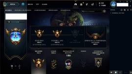 LoL account 543 skins, Oro II, USD 270.00