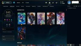 cuenta LoL 543 skins, Oro II, USD 270.00