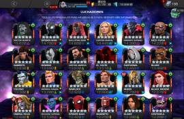 Cuenta de marvel contest of champions Rompe Tronos con 6 r3, USD 125.00