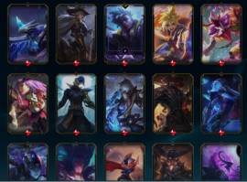 I sell Riot Games account 125 skins, USD 200.00