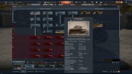 VENDO CUENTA DE WAR THUNDER LVL100 MUCHOS PREMIUM Y NACIONES, USD 260.00