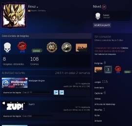 For sale Steam account 115 Games, USD 200