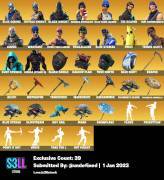 Cuenta de fortnite +210 Skins, Season 1, , USD 110.00