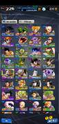 Vendo mi cuenta de Dragon Ball Legends 12 personajes 7 estrellas rojas, USD 200.00