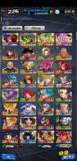 Vendo mi cuenta de Dragon Ball Legends 12 personajes 7 estrellas rojas, USD 200.00