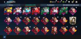 CUENTA DE FIFA MOBILE GRL 109, MESSI CAMPEON, DE PAUL, SEX0 FERNANDEZ, USD 25.00