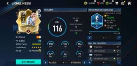 CUENTA DE FIFA MOBILE GRL 109, MESSI CAMPEON, DE PAUL, SEX0 FERNANDEZ, USD 25.00