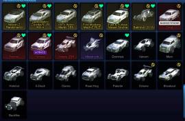 Vendo Cuenta de Rocket league todos los pases desde la temp1 , USD 40.00