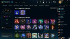 Cuenta de lol unranked - 66 skins y 85 campeones, € 200.00