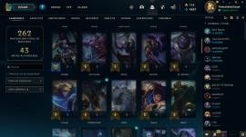 Cuenta de lol unranked - 66 skins y 85 campeones, € 200.00