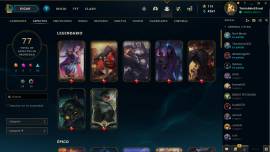 Cuenta de lol unranked - 66 skins y 85 campeones, € 200.00