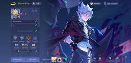 Arena of valor account.diamond 30lvl 88skins include rare mhytic skins, USD 70