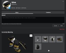 Roblox account, USD 20.00