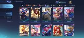 CUENTA MOBILE LEGENDS NIVEL 105, TODOS LOS HEROES, SKIN EXCLUSIVAS., USD 200.00