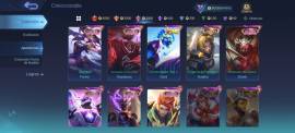 CUENTA MOBILE LEGENDS NIVEL 105, TODOS LOS HEROES, SKIN EXCLUSIVAS., USD 200.00