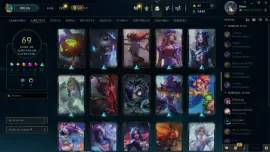 Cuenta de lol LAN (trade x cuenta de valorant) :D, USD 60.00