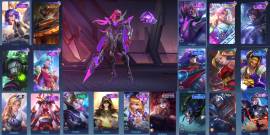 Cuenta de Mobile Legends | Nivel 59 | 120 Skins | 68 Heroes , USD 40.00