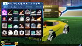 Cuenta Rocket League since 2015. Con rewards de season 1, € 200.00