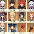 [Asia] AR 55 ???? 14x Personajes 5 estrellas, USD 25.00