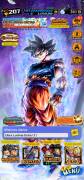 Cuenta con goku ultra nivel 206 con 700 cristales, USD 25.00