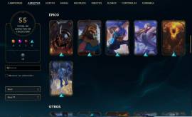 Cuenta de LOL LAS, 101 champs, 55 skins, 6615 BE, USD 40.00