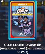 For sale pack CLUB COOEE, USD 26.00