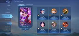 Vendo cuenta de mobile legends con 190 skins, USD 150.00