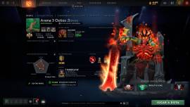 For sale dota 2 account with battle pass ti10 and nemestice EXCLUSIVE, USD 140.00