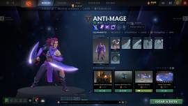 For sale dota 2 account with battle pass ti10 and nemestice EXCLUSIVE, USD 140.00