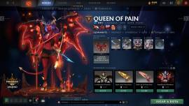 For sale dota 2 account with battle pass ti10 and nemestice EXCLUSIVE, USD 140.00