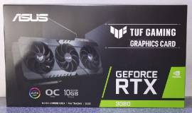 Vendo tarjeta gráfica ASUS TUF Gaming RTX 3080 OC 10GB GDDR6X, € 715.00