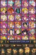 Account GLOBAL Seven Deadly Sins: Grand Cross, USD 110.00