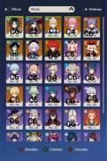 GENSHIN IMPACT; 9 personajes 5 estrellas 2 de ellos C6, € 500.00