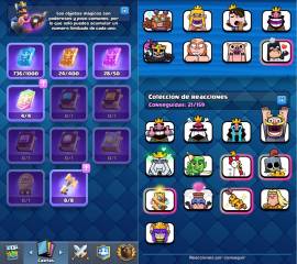 Vendo Cuenta de Clash Royale (5000 copas, 3 Pass Royale, Nivel 11), USD 35.00