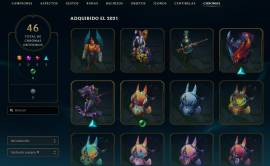 Cuenta de league of legends 177 skins, LVL366, Esencia Mitica 230 LAS, USD 70.00