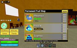 BLOX FRUIT ACCOUNT/ PERMANENT FRUITS/ YORU/ ALL PASSES AND MORE, USD 60.00