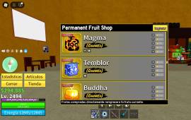 BLOX FRUIT ACCOUNT/ PERMANENT FRUITS/ YORU/ ALL PASSES AND MORE, USD 60.00