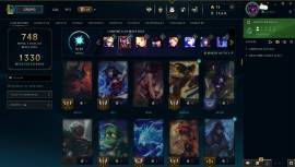 Vendo Cuenta de LOL / Todos los Campeones/ 266 Skins / 226 chromas , USD 380.00