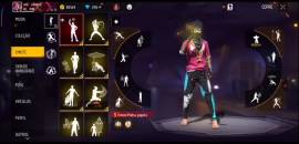 Vendo Cuenta Free Fire OG, Hip Hop y Punk + 300 Diamantes, USD 68.00