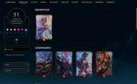 Vendo Cuenta de LOL / 61 Campeones/ 31 Skins , USD 30.00