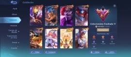 Cuenta Mobile Legends Gloria mitica, USD 600.00