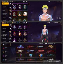 Cuenta de free insana full chetada buenas skins y evos 500 pechos, USD 100.00